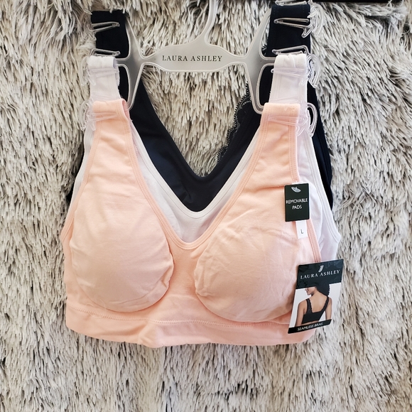 laura ashley strappy bralette